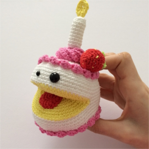 derpie birthday cake crochet pattern
