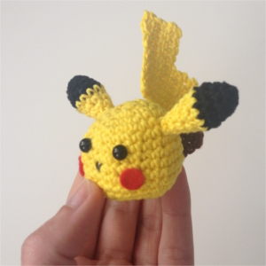 pokemon pikachu crochet pattern
